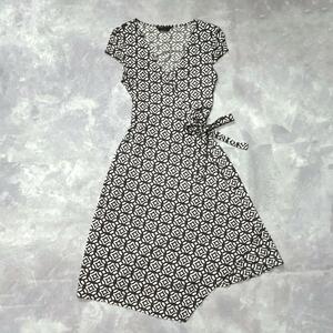 BCBGMAXAZRIA カシュクール アシンメトリー フレンチスリーブ