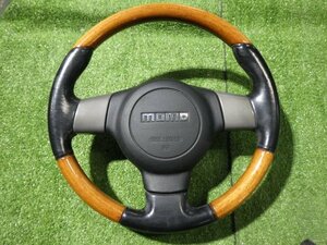 ☆ Daihatsu ムーブ L175S Genuine Momo ウッドコンビSteering