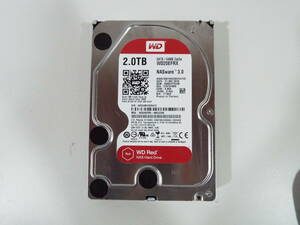 送料無料 WD RED Western Digital HDD WD20EFRX 2TB 3.5インチ SerialATA 内蔵ハードディスク ハードディスク