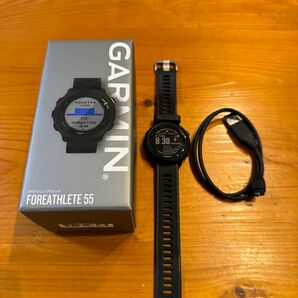 GARMIN ForeAthlete55 ブラック ランニングウォッチ