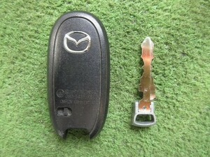  Mazda AZ Wagon MJ23S keyless 2 button smart key H22 year [ free shipping!!]①