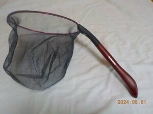 Shimano .. scoop net limited TM-036I 30cm small mountain length ...