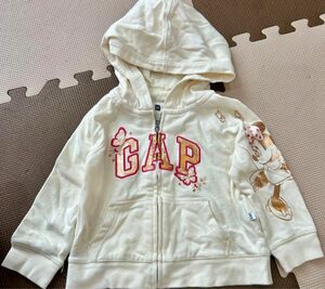 美品！baby GAPのトレーナー素材薄手アウター　18-24Mサイズ(90サイズ)