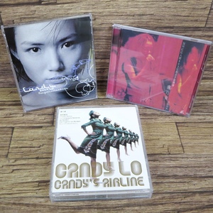 ■盧巧音(キャンディ・ロー/Candy Lo) 香港版 CD VCD／喜歡戀愛／糖果航空 CANDY'S AIRLINE／加州紅紅人館903狂熱子音樂會■z31845