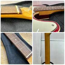 ☆★H1697 Fender Japan Telecaster フェンダー ジャパン テレキャスター R076732 キャンディ アップル レッド エレキギター ソフトケース_画像3