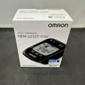 **H1727[ breaking the seal ending unused goods * postage included ]OMRON Omron wrist type hemadynamometer HEM-6232T