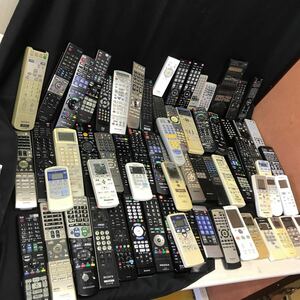  remote control large amount together Panasonic SHARP SONY TOSHIBA DAIKIN Hitachi Mitsubishi tv air conditioner audio other * junk 