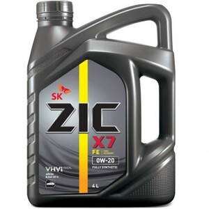 [4L]SK ZIC 0W-20 X7 FE SP engine oil all compound oil VHVI(Group3) 1310040 0W20