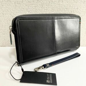 新品 イズイット クラッチバッグ セカンドバッグ 黒 定価27,500円 947202