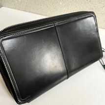 新品 イズイット クラッチバッグ セカンドバッグ 黒 定価27,500円 947202_画像4