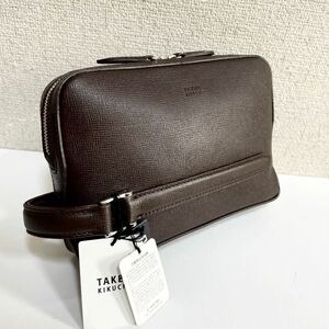  новый товар Takeo Kikuchi клатч мужской сумка шоко обычная цена 26,400 иен 701211
