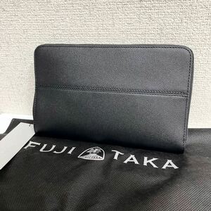 新品 フジタカ クラッチバッグ スマートセル バッグ 定価30,800円 黒 セカンドバッグ 646251