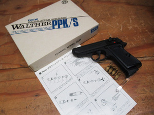 SPGマークあり Marushin マルシン WALTHER ワルサー PPK/S ヘビーウェイト Cal. 7.65mm モデルガン 管理6k0505G-B04