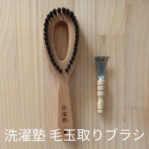 洗濯塾 毛玉取りブラシ 専用ブラシクリーナー 毛玉取り 毛玉 ブラシ