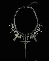 JＰG/ vintage Collection sample classical mulch cross necklace _画像3