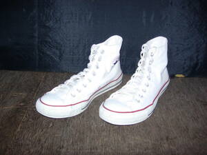 コンバース オールスター converse all star Hi US8.5 ホワイト