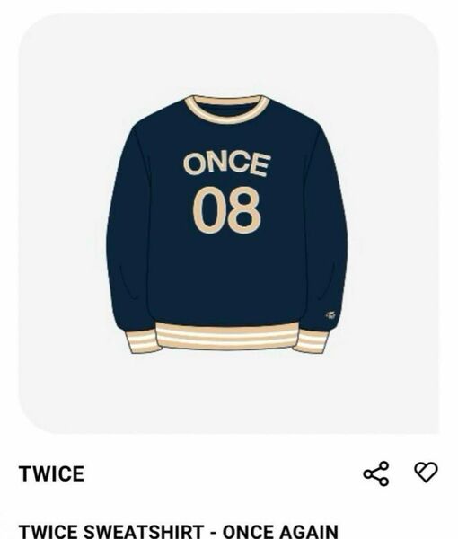 twice ソウル ファンミーティング SWEATSHIRT スエット Lサイズ