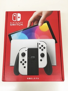 G-65-008 ☆未使用品☆Nintendo Switch ニンテンドー スイッチ 有機ELモデル ホワイト 本体 他店保証印無し