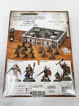 F-65-044 未開封品☆WARHAMMER AGE OF SIGMAR ウォーハンマー エイジ・オヴ・シグマー スターターセット・ウォリアー（日本語版）_画像2