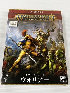 F-65-044 未開封品☆WARHAMMER AGE OF SIGMAR ウォーハンマー エイジ・オヴ・シグマー スターターセット・ウォリアー（日本語版）