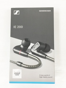 K-65-015 ジャンク品☆ゼンハイザー Sennheiser 有線イヤホン IE 200