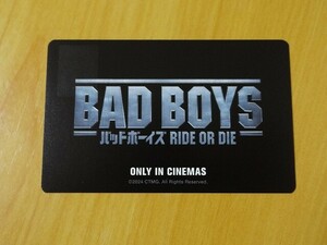 【番号通知のみ】 映画 　バッドボーイズ RIDE OR DIE　※番号通知のみ　ムビチケ　一般　前売り　全国券　即決！