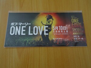 【番号通知のみ】 映画 　ボブ・マーリー ONE LOVE　※番号通知のみ　ムビチケ　一般　前売り　全国券　即決！