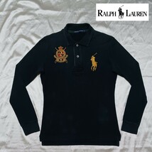 Polo Ralph Lauren ポロラルフローレンのレディース長袖ポロシャツ_画像1