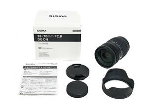 SIGMA シグマ Sony Eマウント レンズ 28-70mm F2.8 DG DN