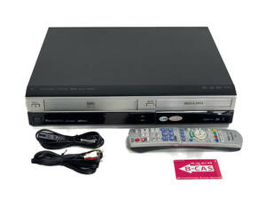 パナソニック 250GB 2チューナー DVDレコーダー VHSビデオ一体型 DIGA DMR-XW200V