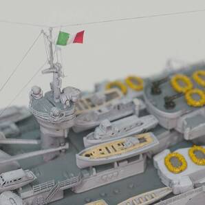 完成品 1/700 イタリア海軍 戦艦リットリオ // Italian Navy battleship Littorio 艦船模型の画像4