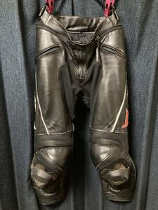 Dainese large ne-ze46 leather ntsu racing pants 