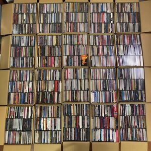 洋楽CD ロック 100サイズ 20箱 まとめ売り 約3200枚 在庫処分 転売用 大量