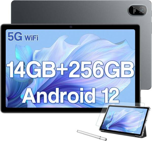  Android 12 タブレットBlackview Tab 11 WiFi タブレット 10.4インチ 2000*1200 2K FHD画面 Wi-Fiモデル 14GB RAM+256GB ROM+1TB TF拡張