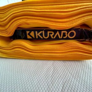 KURABO ブロード シャツ 生地 BROAD 巾90 オレンジ