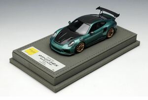 直販限定 1/43 Make Up Porsche 911 991.2 GT3RS Weissach 2018 Green MUEM126 EIDOLON メイクアップ ポルシェ アイドロン グリーン 