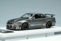 1/43 Make Up Nissan Skyline GT-R R34 Nismo Customized edition EM422SHS EIDOLON メイクアップ ニスモ アイドロン 静岡ホビーショー _画像2