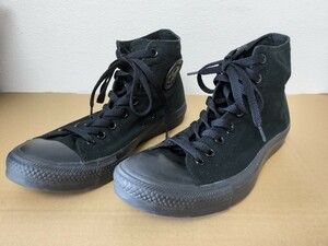 27.5cm CONVERSE コンバース ALL STAR オールスター ハイカットブラック 黒 スニーカー 