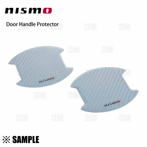 数量限定 大特価 nismo ドアハンドルプロテクター Mサイズ(4枚)　nismoロゴ入り(8064A-RN011-2S