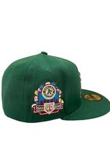 ニューエラ 59FIFTY 7 1/4 57.7cm オークランドアスレチックス40周年anniversary MLB キャップ 帽子 メンズ レディース _画像6