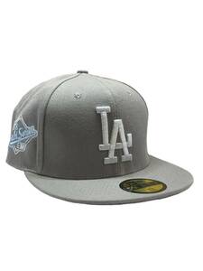 ニューエラ 59FIFTY 7 1/2 59.6cm ロサンゼル　ドジャースMLB world seriesキャップ 帽子 メンズ レディース グレー 大谷翔平