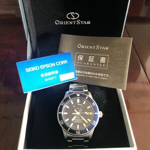 ORIENT STAR Sports DIVER RK-AU0302L パワーリザーブ50時間　ISO準拠