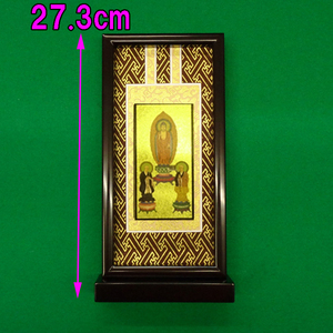  new goods! hanging scroll stand .. axis . earth . three ..27.3cm boat ..... high class wine purple .si tongue color original rare family Buddhist altar Buddhist altar fittings law necessary Yahoo auc special price 50 fee 