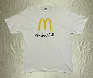 Mcdonald's　マクドナルド　i'm lovin' it　Tシャツ　L
