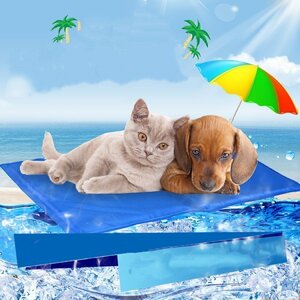  pet cool mat dog cat for multi-purpose cooling mat . feeling mat soft gel pad ....