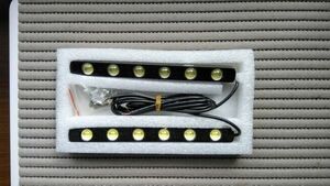 車 LEDスポットライト ホワイト 1.5W×12連(6連×2) 高輝度