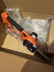 【新品】ブラックアンドデッカー(BLACK＆DECKER) １８Ｖハサミ型チェーンソー