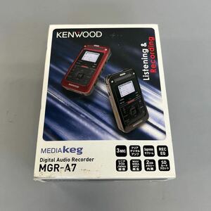 KENWOOD ボイスレコーダー MGR-A7-B ブラック　デジタルオーディオレコーダー　極美品