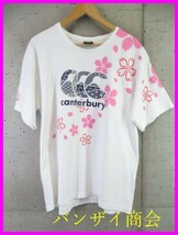 【送料300円可】1050s3◆人気◆CANTERBURY カンタベリー 【日本代表】半袖Tシャツ XL/ラガーシャツ/ラグビー/ワールドカップ/ユニフォーム_画像1