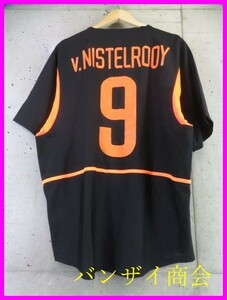 【送料300円可】4250s2◆NIKE ナイキ【ルート ファン ニステルローイ NISTELROOY】オランダ代表 サッカーユニフォーム L/ワールドカップ